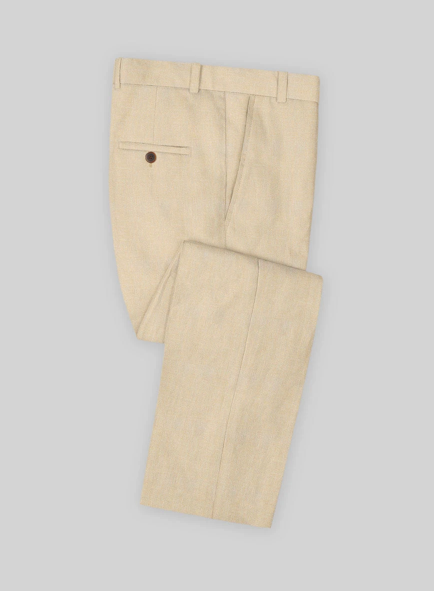 Italian Prato Musk Linen Suit 5 Italian Prato Musk Linen Suit - Image 5