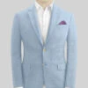 Italian Prato Powder Blue Linen Jacket