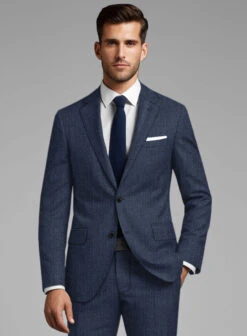Italian Tela Indigo Blue Wool Suit 11 Italian Tela Indigo Blue Wool Suit -Tiano Suits Shop italiantelaindigobluewoollinensuit 2
