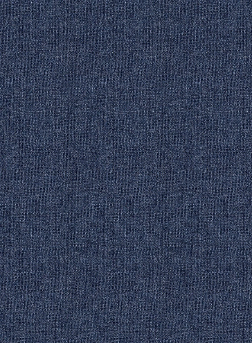 Italian Tela Indigo Blue Wool Suit 7 Italian Tela Indigo Blue Wool Suit - Image 7