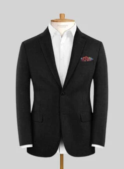 Italian Turna Charcoal Flannel Jacket