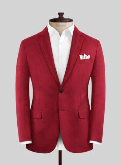 Italian Turna Red Flannel Jacket
