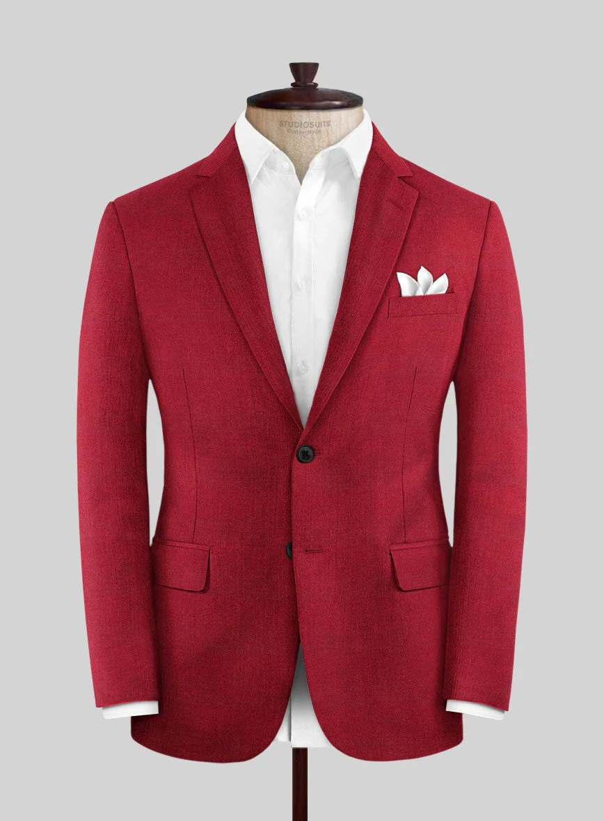 Italian Turna Red Flannel Jacket 1 Italian Turna Red Flannel Jacket
