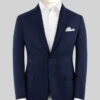 Italian Turna Royal Blue Flannel Jacket