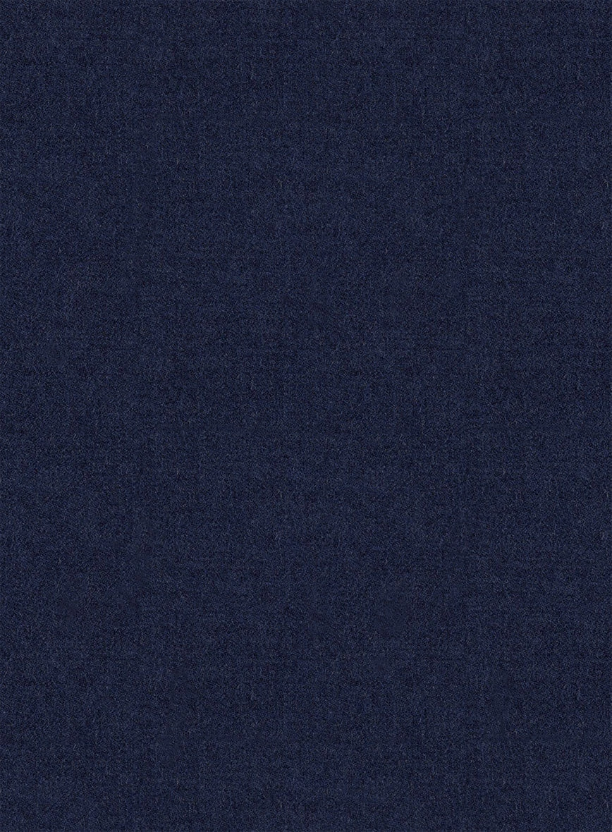 Italian Turna Royal Blue Flannel Jacket 3 Italian Turna Royal Blue Flannel Jacket - Image 3