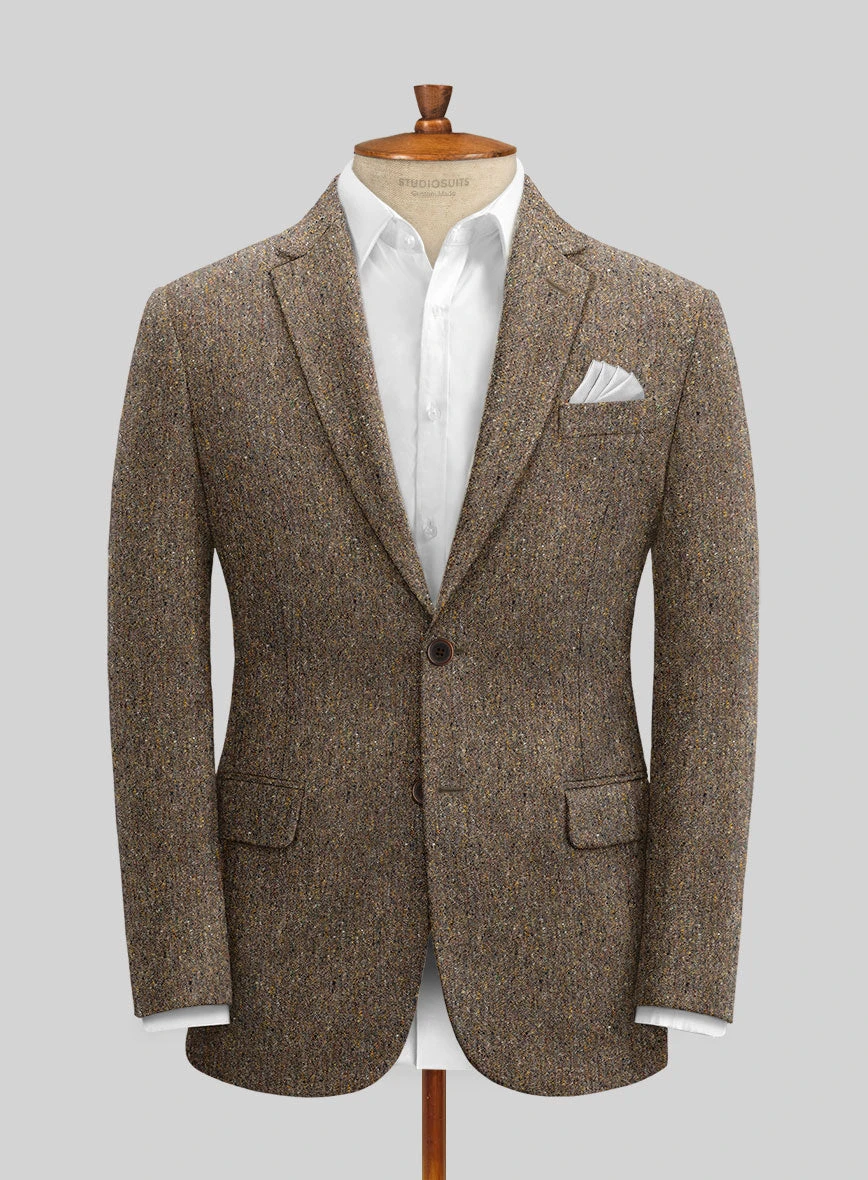 Italian Tweed Ximan Donegal Jacket 1 Italian Tweed Ximan Donegal Jacket