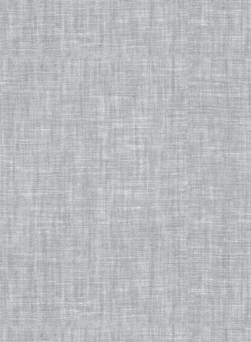 Italian Zod Light Gray Linen Suit 8 Italian Zod Light Gray Linen Suit - Image 8