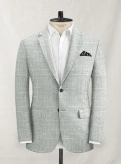 Italian Linen Lusso Gray Jacket