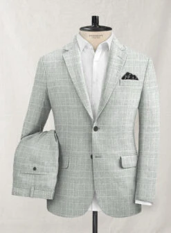 Italian Linen Lusso Gray Suit