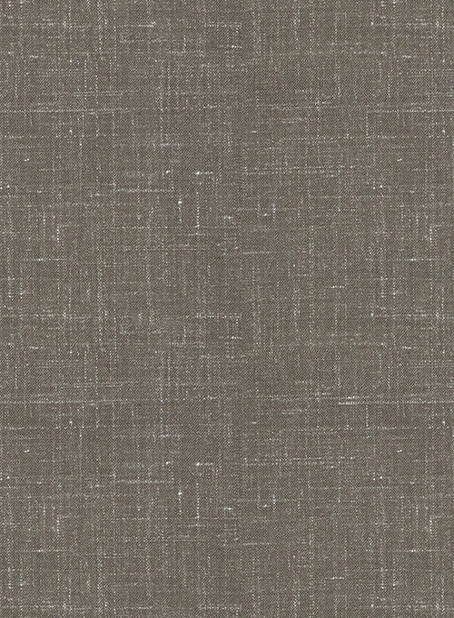 Italian Murano Brown Wool Linen Jacket 2 Italian Murano Brown Wool Linen Jacket - Image 2