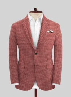 Italian Prato Tango Houndstooth Linen Suit 9 Italian Prato Tango Houndstooth Linen Suit -Tiano Suits Shop italnprtotangohndsthlinsuitlk 2