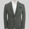 Italian Prato Gray Linen Jacket