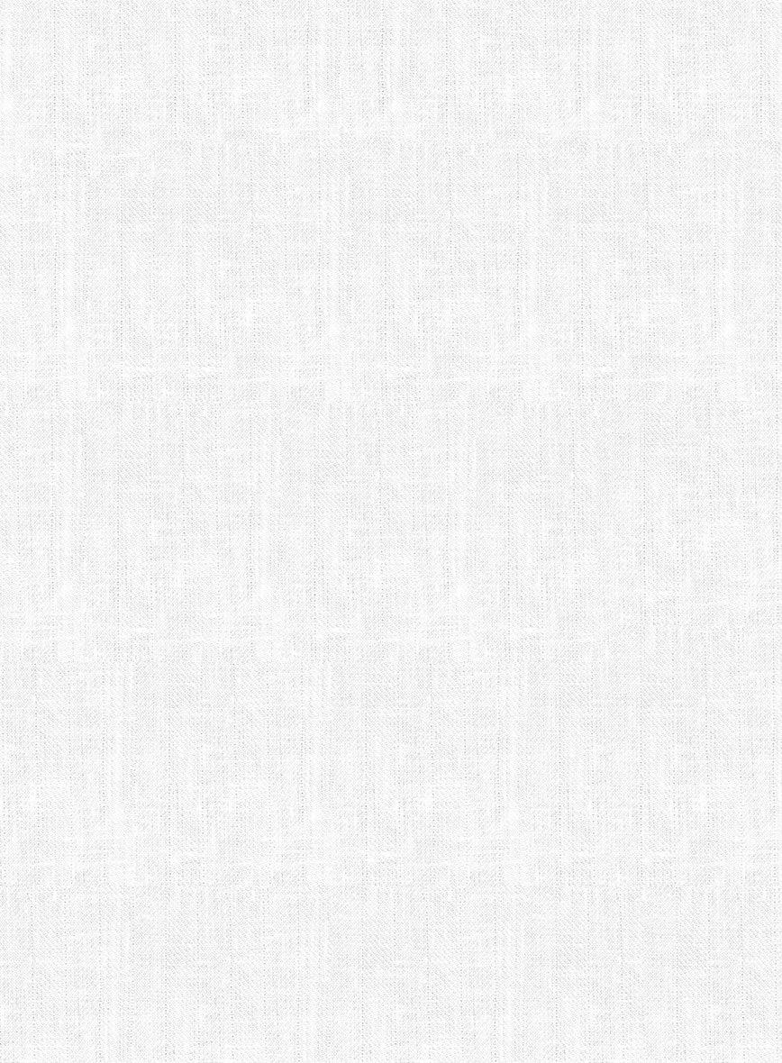 Italian Prato White Herringbone Linen Suit 5 Italian Prato White Herringbone Linen Suit - Image 5