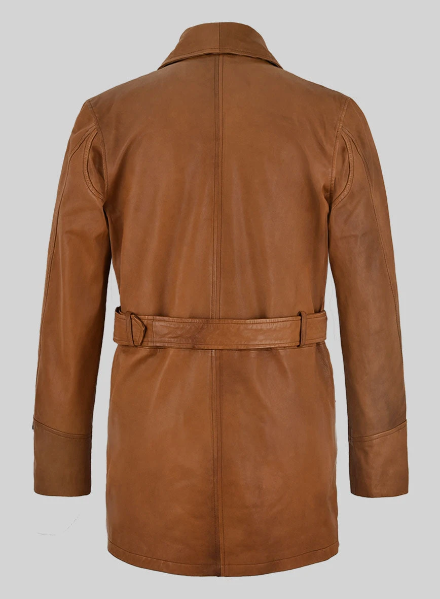 Legends Leather Trench Coat 3 Legends Leather Trench Coat - Image 3