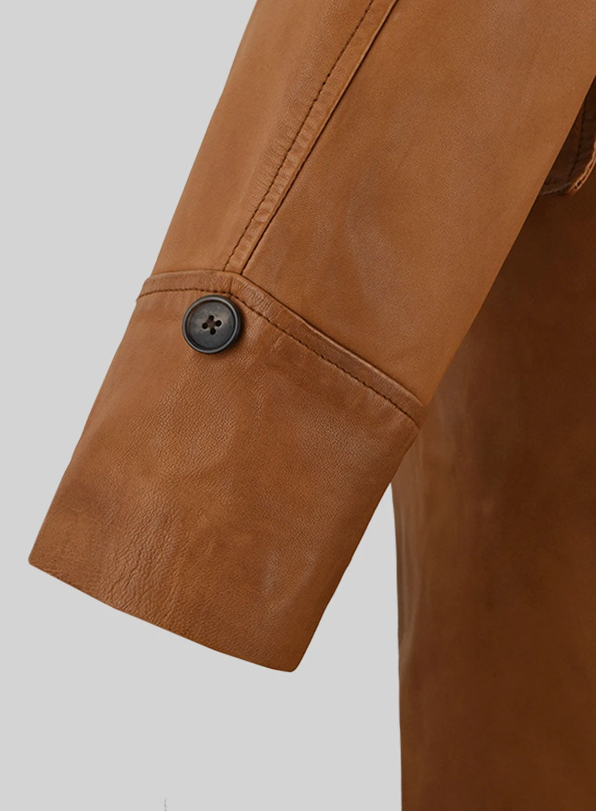 Legends Leather Trench Coat 5 Legends Leather Trench Coat - Image 5