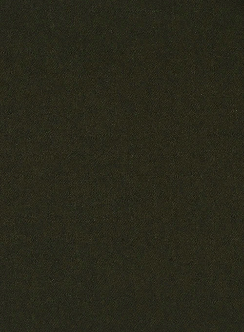 Light Weight Dark Green Tweed Overcoat 4 Light Weight Dark Green Tweed Overcoat - Image 4