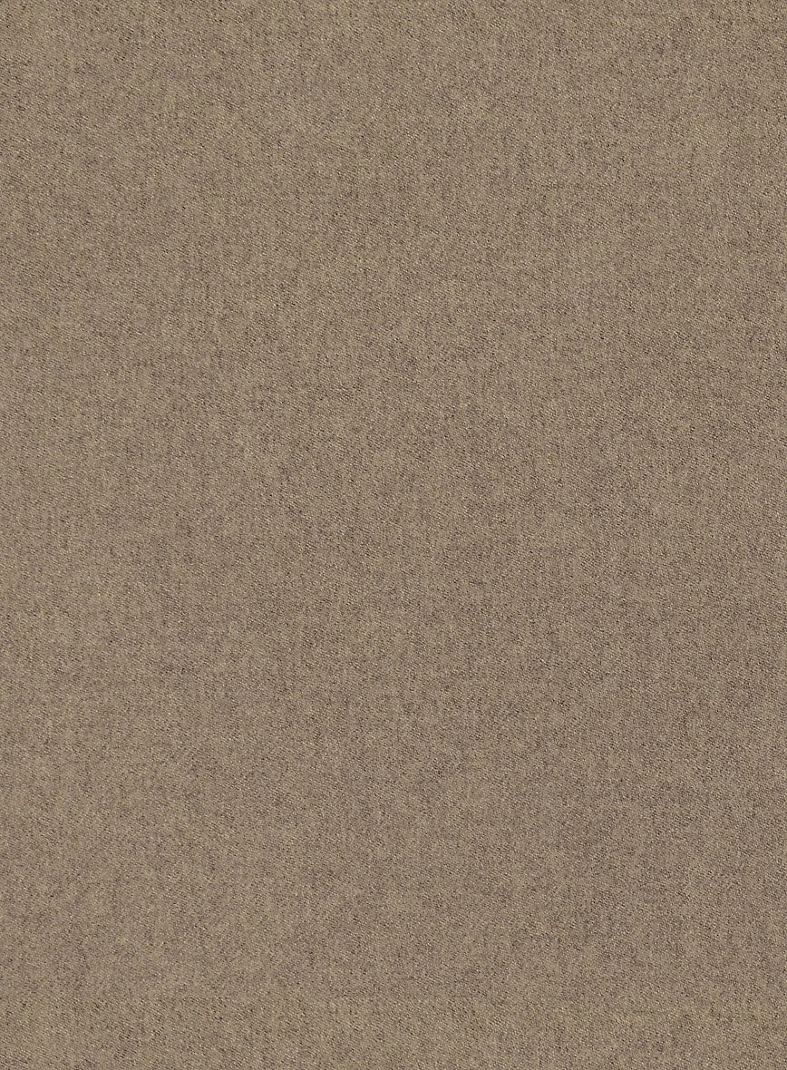 Light Weight Light Brown Tweed Pea Coat 3 Light Weight Light Brown Tweed Pea Coat - Image 3