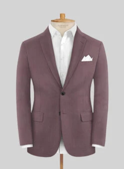 Marco Stretch Mystic Mauve Wool Jacket