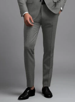 Marco Stretch Worsted Gray Wool Suit 11 Marco Stretch Worsted Gray Wool Suit -Tiano Suits Shop marcostretchworstedraywoolsuitlk 4