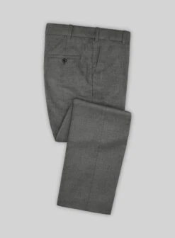 Marco Stretch Worsted Gray Wool Suit 12 Marco Stretch Worsted Gray Wool Suit -Tiano Suits Shop marcostretchworstedraywoolsuitlk 5