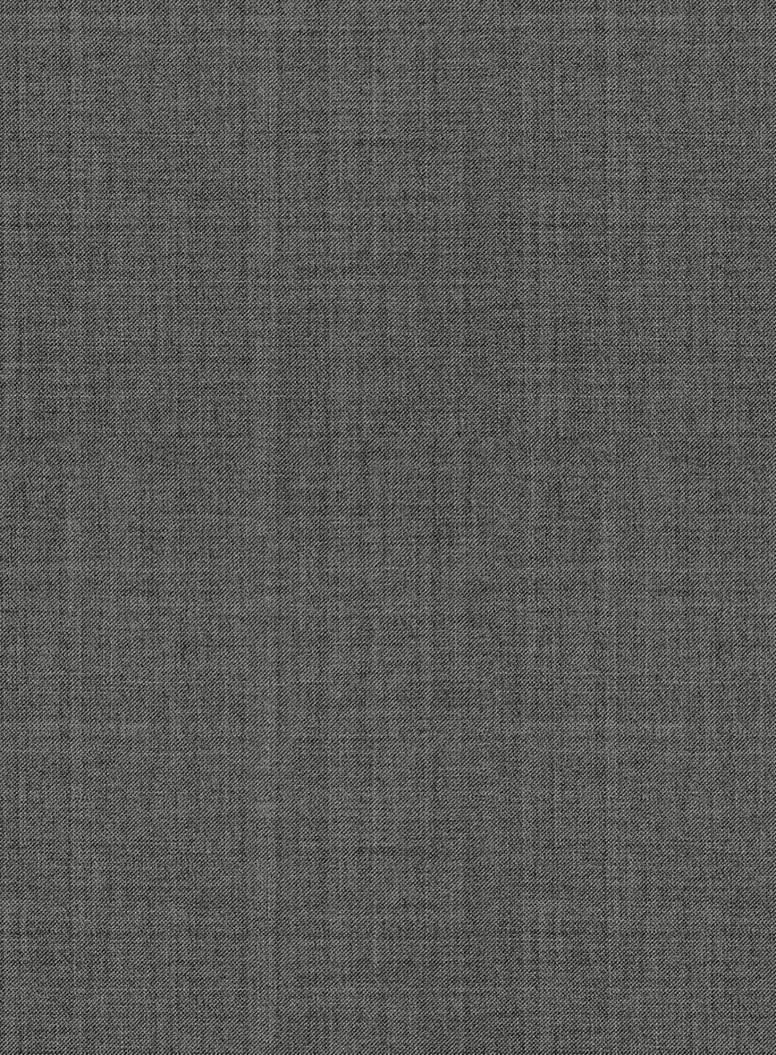 Marco Stretch Worsted Gray Wool Suit 7 Marco Stretch Worsted Gray Wool Suit - Image 7