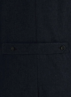 Musto Deep Blue Heavy Tweed Overcoat 9 Musto Deep Blue Heavy Tweed Overcoat -Tiano Suits Shop mustodeepblueheavytweedovercoatlook 3