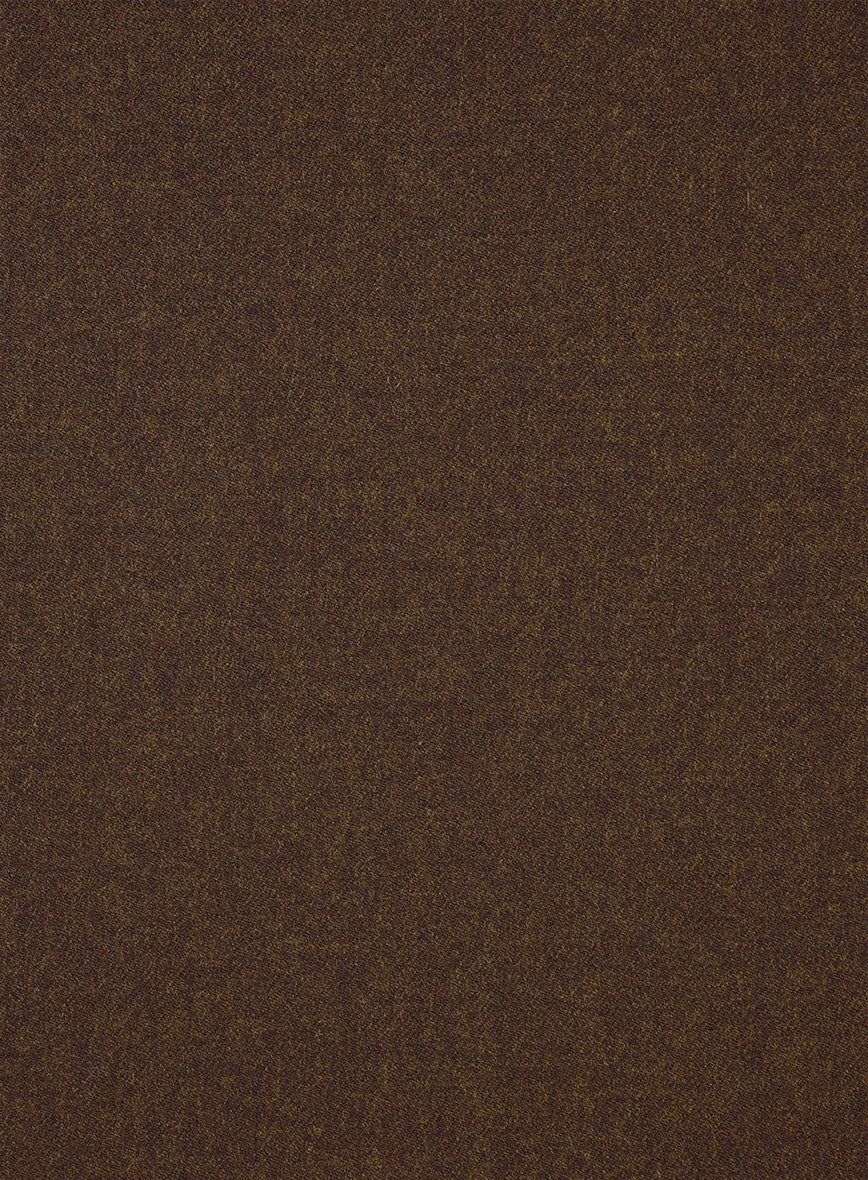 Naples Caffe Brown Tweed Pea Coat 3 Naples Caffe Brown Tweed Pea Coat - Image 3