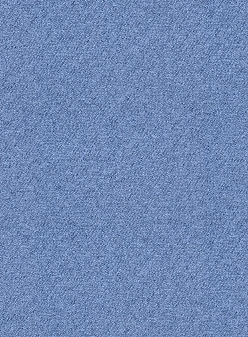 Naples Retro Blue Tweed Pea Coat 3 Naples Retro Blue Tweed Pea Coat - Image 3