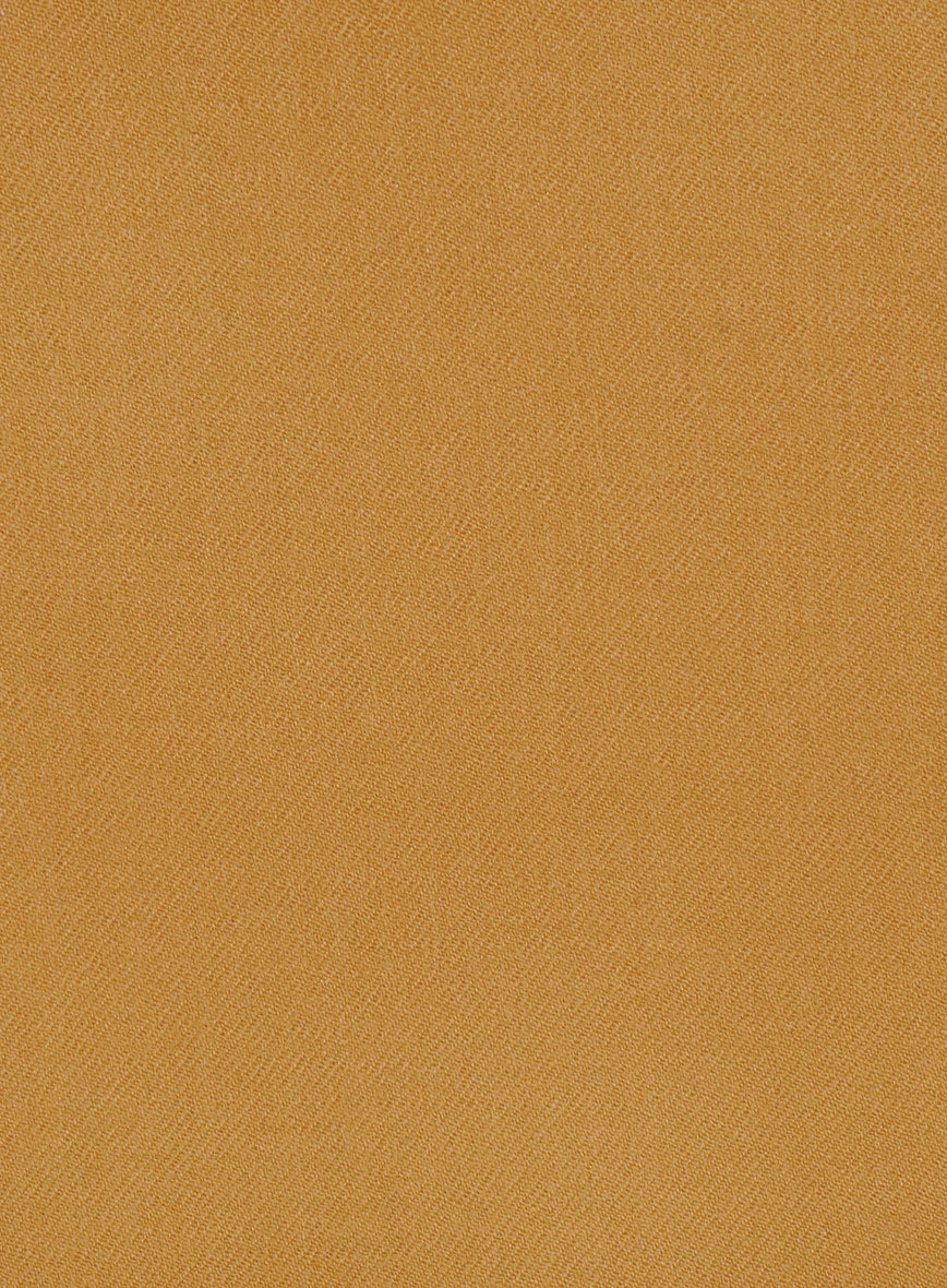 Naples Yellow Tweed Overcoat 4 Naples Yellow Tweed Overcoat - Image 4