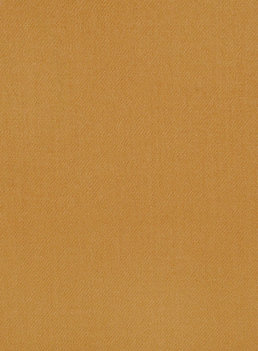 Naples Yellow Tweed Pea Coat 3 Naples Yellow Tweed Pea Coat - Image 3