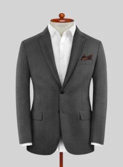 Napolean Mid Charcoal Wool Jacket