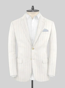 Napolean Artisan Band Ivory Wool Jacket