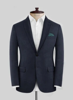 Napolean Bob Weave Blue Wool Suit 12 Napolean Bob Weave Blue Wool Suit -Tiano Suits Shop napoleanbobweavebluewoolsuitlk 2