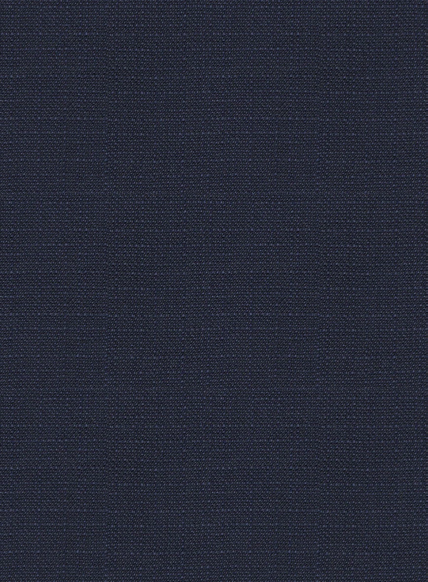 Napolean Bob Weave Blue Wool Suit 6 Napolean Bob Weave Blue Wool Suit - Image 6