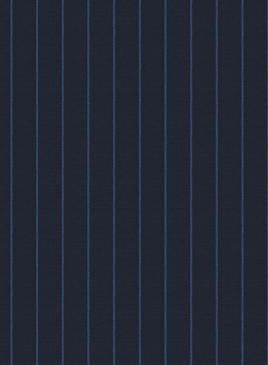 Napolean Eloyi Stripe Blue Wool Suit 6 Napolean Eloyi Stripe Blue Wool Suit - Image 6