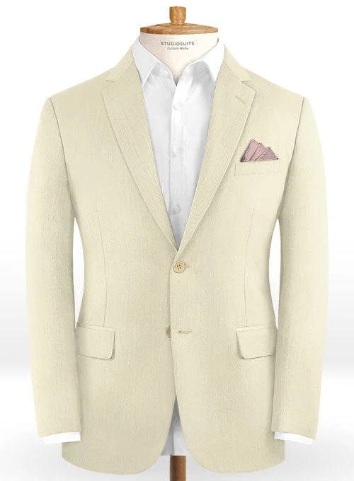 Napolean Light Beige Wool Jacket 1 Napolean Light Beige Wool Jacket