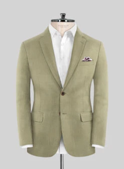 Napolean Light Khaki Wool Jacket