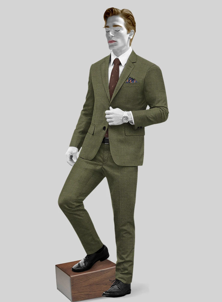 Napolean Limeade Green Wool Suit 1 Napolean Limeade Green Wool Suit