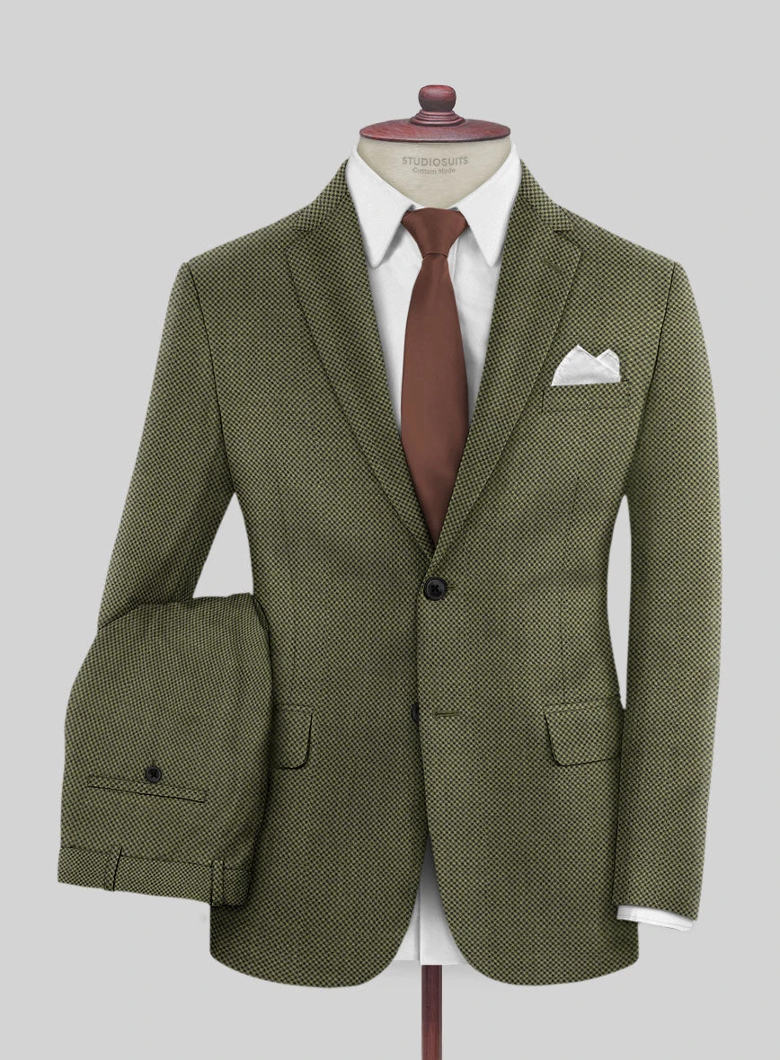 Napolean Limeade Green Wool Suit 2 Napolean Limeade Green Wool Suit - Image 2