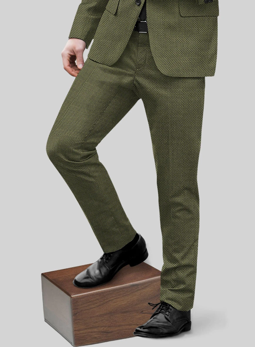 Napolean Limeade Green Wool Suit 5 Napolean Limeade Green Wool Suit - Image 5