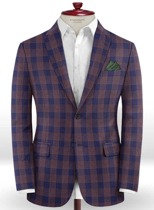 Napolean Lola Blue Wool Jacket 1 Napolean Lola Blue Wool Jacket