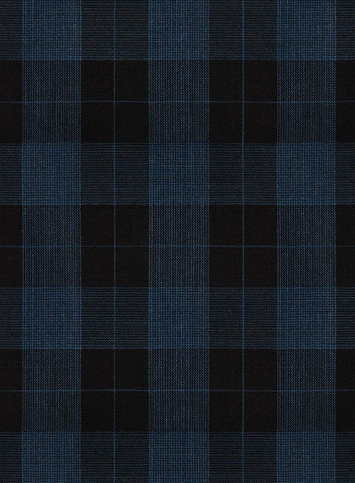 Napolean Oldo Blue Wool Jacket 2 Napolean Oldo Blue Wool Jacket - Image 2