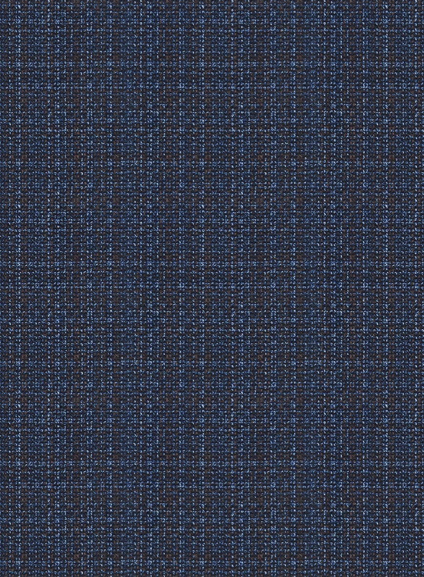 Napolean Retro Blue Wool Jacket 2 Napolean Retro Blue Wool Jacket - Image 2