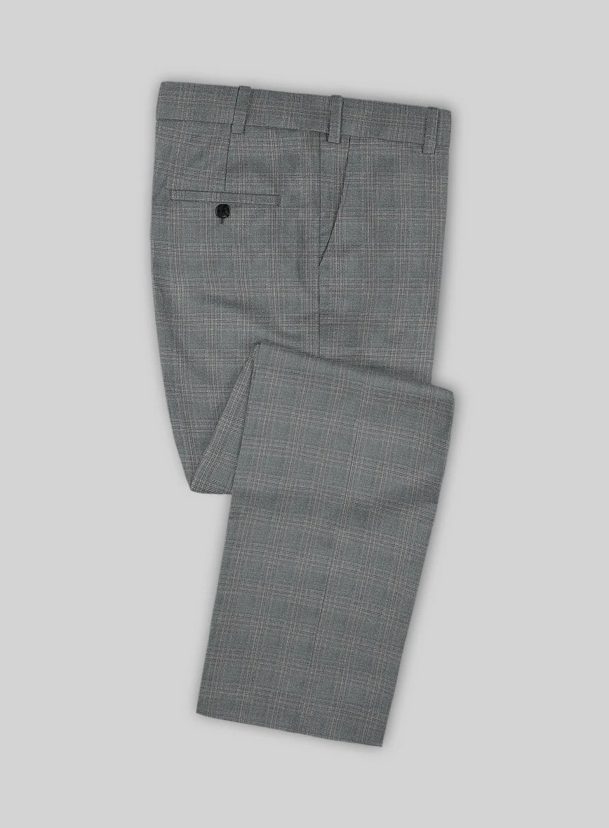 Napolean Retro Gray Glen Suit 4 Napolean Retro Gray Glen Suit - Image 4