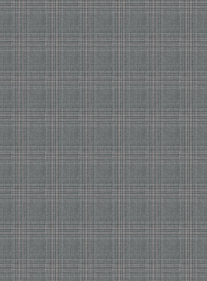 Napolean Retro Gray Glen Suit 5 Napolean Retro Gray Glen Suit - Image 5