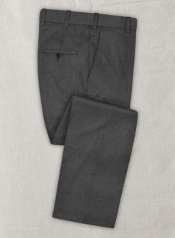 Napolean Stretch Dark Gray Wool Suit 13 Napolean Stretch Dark Gray Wool Suit -Tiano Suits Shop napoleanstretchdarkgraywoolsuitlook 3