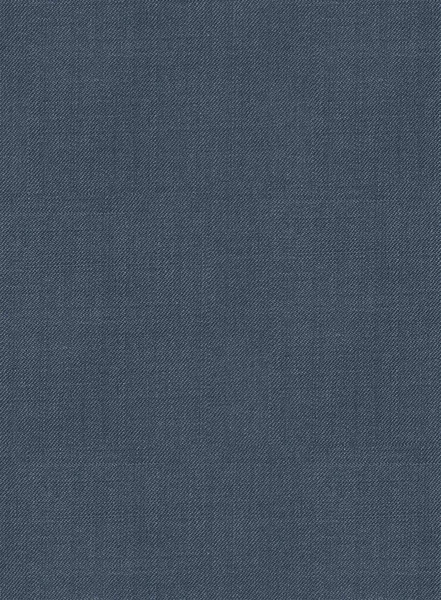 Napolean Stretch Space Blue Wool Jacket 2 Napolean Stretch Space Blue Wool Jacket - Image 2