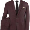 Napolean Wine Wool Suit