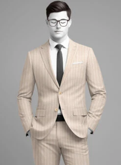 Napolean Como Bar Beige Wool Suit 14 Napolean Como Bar Beige Wool Suit -Tiano Suits Shop napoleoncomobarbeigewoolsuitlk 3