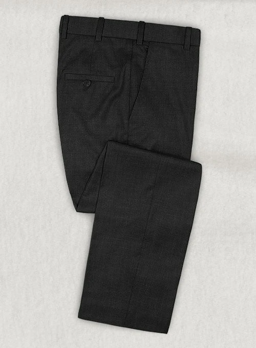 Napolean Stone Black Wool Suit 5 Napolean Stone Black Wool Suit - Image 5